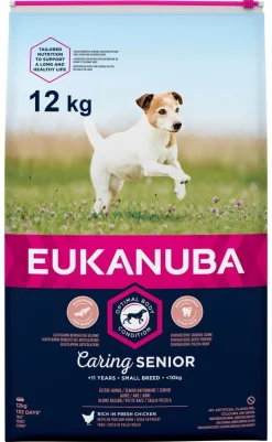 Eukanuba Caring Senior Small Breed Kip - Hondenvoer