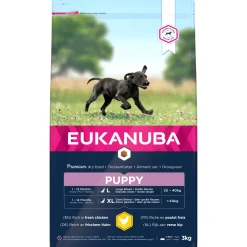 Eukanuba Growing Puppy Large Breed Kip - Hondenvoer
