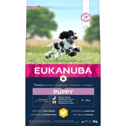 Eukanuba Growing Puppy Medium Breed Kip - Hondenvoer