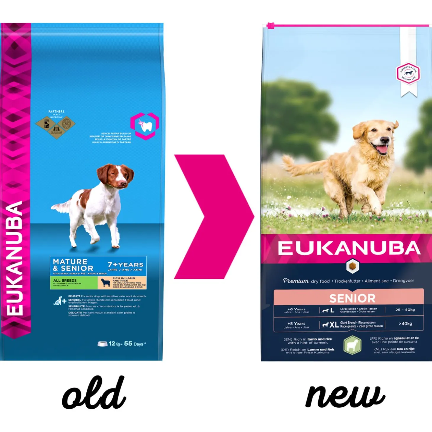 Eukanuba Mature Large Breed - Hondenvoer - Lam Rijst 12 kg