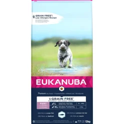 Eukanuba Pup & Junior Large Grain Free Zeevis - Puppy-Hondenvoer