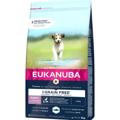 Eukanuba Pup & Junior Small Medium Grain Free Zeevis - Puppy-Hondenvoer