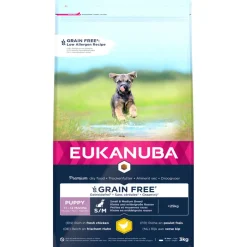 Eukanuba Pup Small Medium Grain Free Kip - Puppy-Hondenvoer