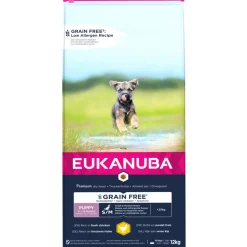 Eukanuba Pup Small Medium Grain Free Kip - Puppy-Hondenvoer