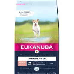 Eukanuba Senior Small & Medium Breed Graanvrij Oceaanvis - Hondenvoer
