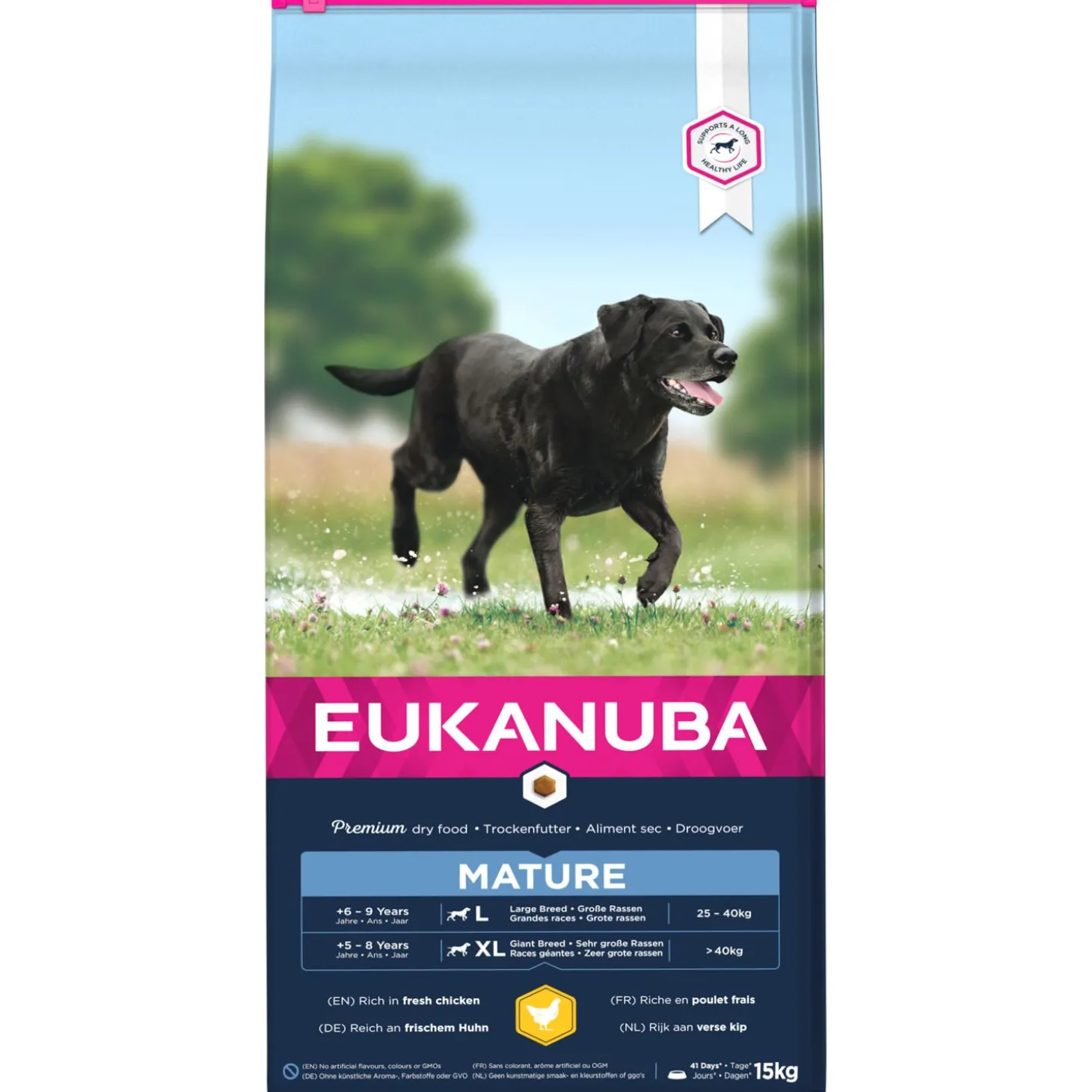 Eukanuba Thriving Mature Large Breed - Hondenvoer - Kip 15 kg
