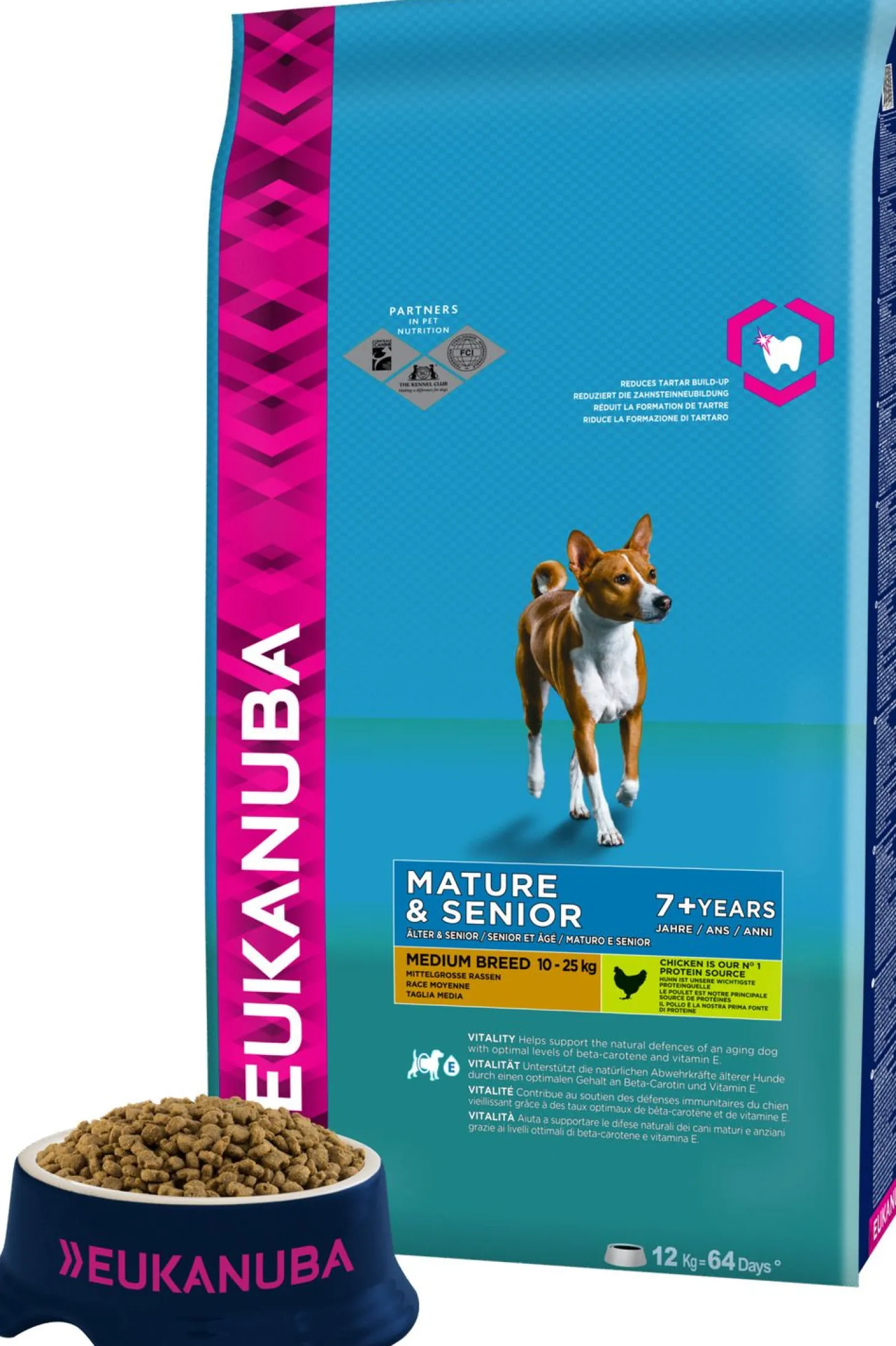 Eukanuba Thriving Mature Medium Breed Kip - Hondenvoer