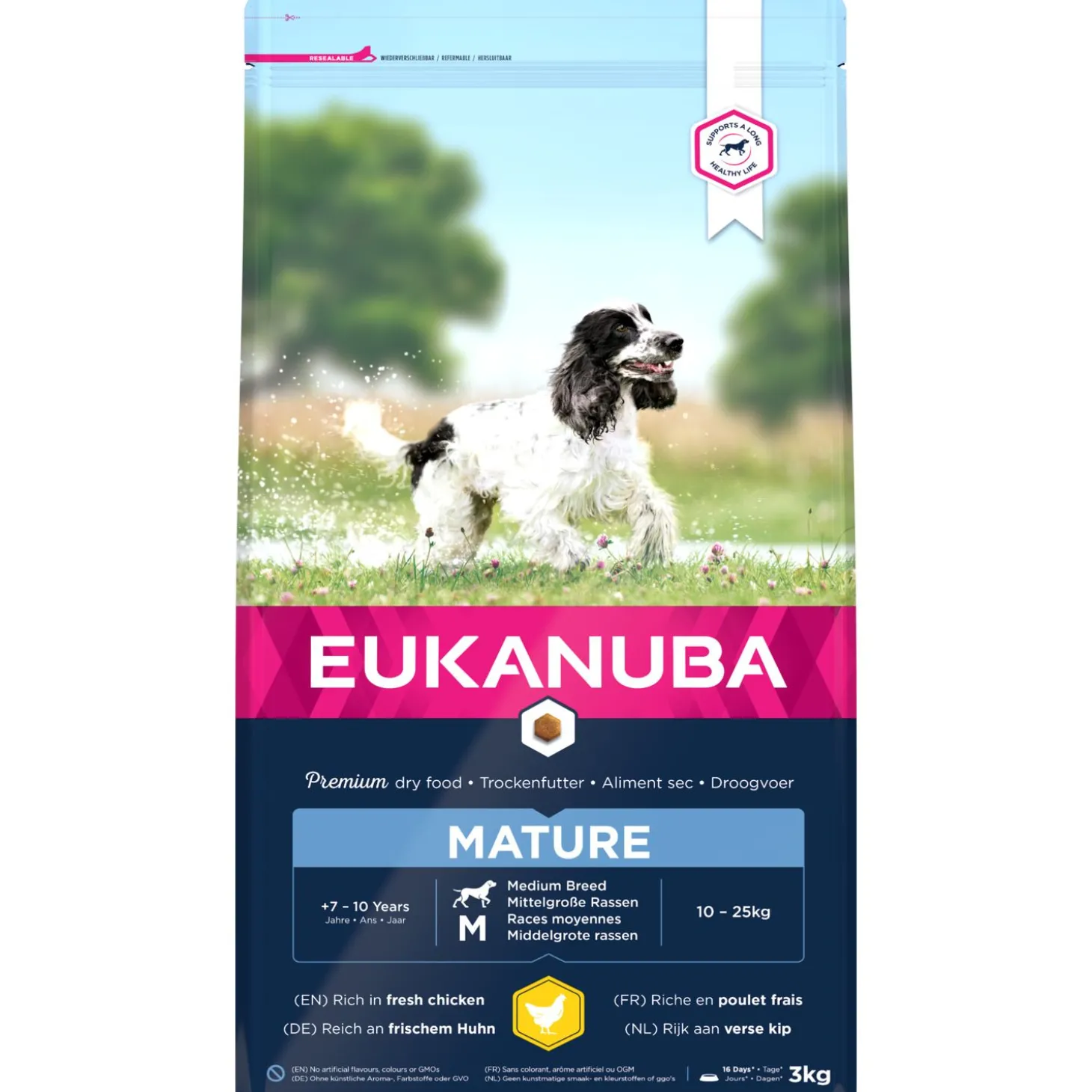 Eukanuba Thriving Mature Medium Breed Kip - Hondenvoer