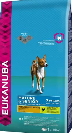 Eukanuba Thriving Mature Medium Breed Kip - Hondenvoer