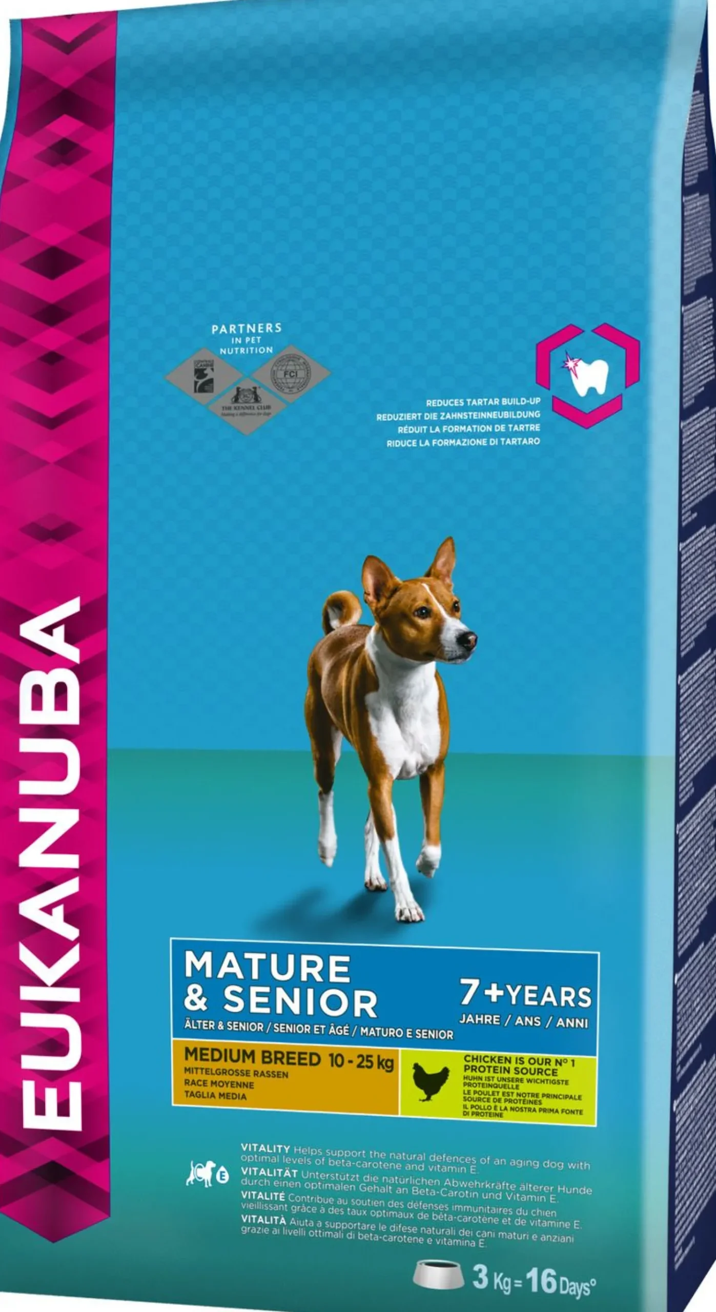 Eukanuba Thriving Mature Medium Breed Kip - Hondenvoer