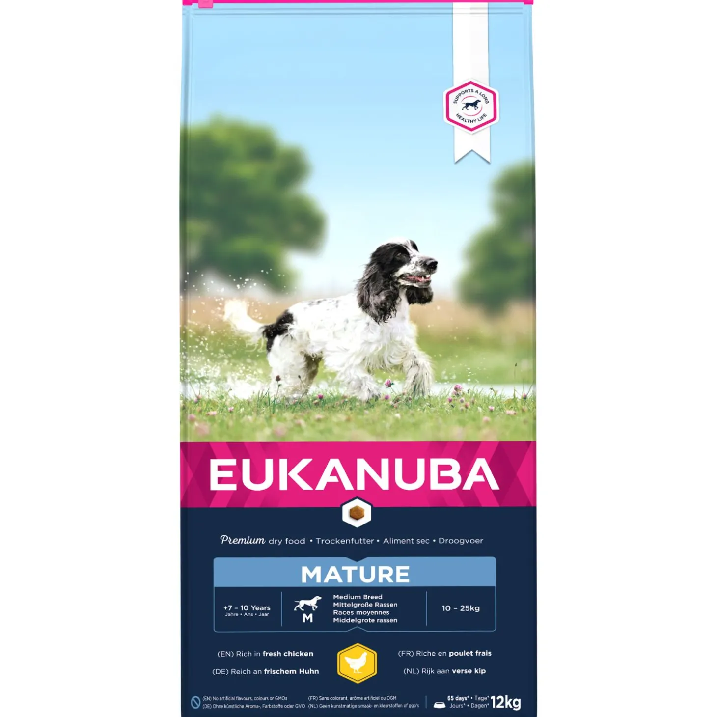 Eukanuba Thriving Mature Medium Breed Kip - Hondenvoer