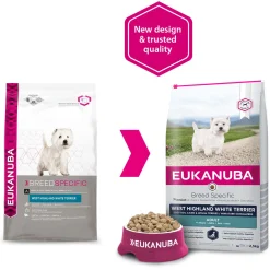 Eukanuba West Highland White Terrier - Hondenvoer - Kip 2.5 kg