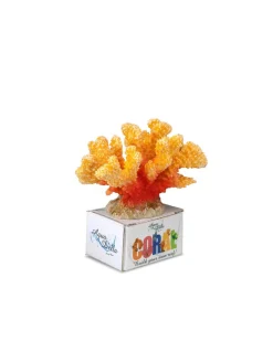 Europet Bernina Decor Koraal M - Aquarium - Ornament - 12x10x8 cm Geel Rood