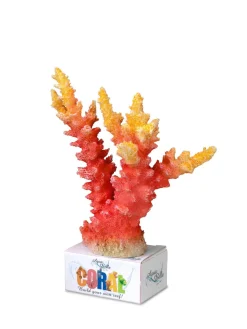 Europet Bernina Decor Koraal L - Aquarium - Ornament - 20.5x15.5x7 cm Oranje