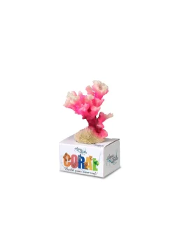 Europet Bernina Decor Koraal S - Aquarium - Ornament - 10x7x5.5 cm Roze Wit