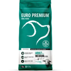 Euro-Premium Adult Medium - Hondenvoer - Lam Rijst 12 kg