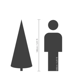 Everlands Grandis Fir Snowy Groen - Kerstboom