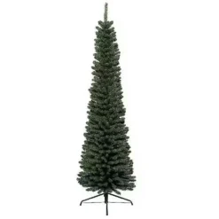 Everlands Kunstkerstboom Pencil - Kerstboom - Ø50x180 cm 3 kg Groen Everlands