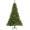 Everlands Kunstkerstboom Monarchboom Prelit - Kerstboom - Ø126x210 cm Groen 320 Led