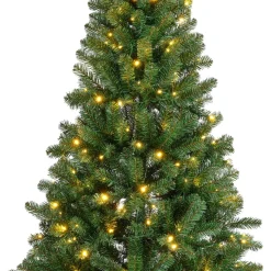 Everlands Kunstkerstboom Monarchboom Prelit - Kerstboom - Ø126x210 cm Groen 320 Led