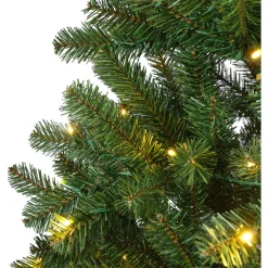 Everlands Kunstkerstboom Monarchboom Prelit - Kerstboom - Ø126x210 cm Groen 320 Led
