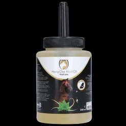 Excellent Equi Hempone Hoef Olie Natural Met Borstel - Hoefverzorging - 500 ml Met Borstel