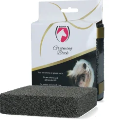 Excellent Poetsblok - Paardenverzorging - 9x9x2.5 cm Zwart
