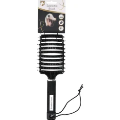 Excellent Supreme Borstel - Paardenvachtverzorging - 25 cm Zwart Staart-En Manenborstel Voor Paarden