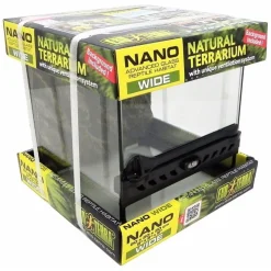 Exo Terra Nano Wide Terrarium - Terraria - 20x20x20 cm