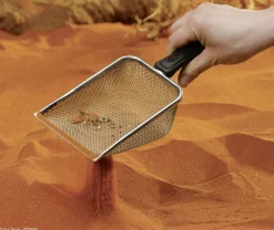 Exo Terra Scoop Zand Reinigingsschepje - Accessoires - per stuk Metaal