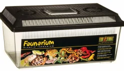 Exo Terra Terrarium Faunarium M Laag Zwart - Terraria