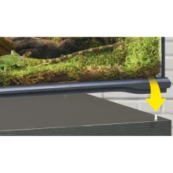 Exo Terra Terrariumkast - Terraria - 90x45x70 cm Zwart