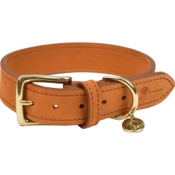 Fantail Hondenhalsband Nubu Lichtbruin - Hondenhalsband