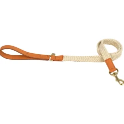 Fantail Looplijn Tau - Hondenriem - 120 cm Lichtbruin