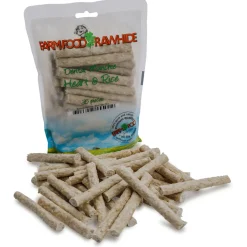 Farm Food Rawhide Dental Munchie Hart - Hondensnacks - Rund 10 cm 35x8 g