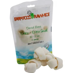 Farm Food Rawhide Dental Bone Rund - Hondensnacks
