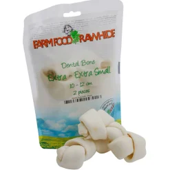 Farm Food Rawhide Dental Bone Rund - Hondensnacks