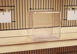 Fauna Badhuisje Fauna Groot - Vogelverblijven - Transparant per stuk