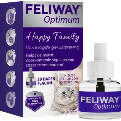 Feliway Optimum Navulling - Anti stressmiddel - 48 ml Kat