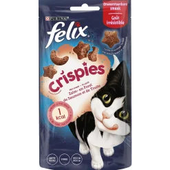 Felix Crispies - Kattensnack - Zalm Forel 48 g