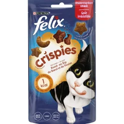 Felix Crispies - Kattensnack - Rund Kip 48 g