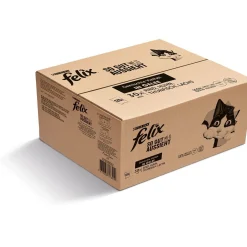 Felix Multibox Elke Dag Feest Mix Selectie In Gelei - Kattenvoer - Rund Tonijn Kip 120x85 g