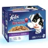 Felix Multipack Maaltijdzakjes Senior Elke Dag Feest - Kattenvoer - Mix 12x100 g