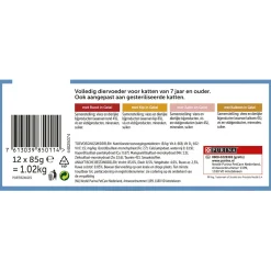 Felix Multipack Original Mix Selectie In Gelei 7+ Senior - Kattenvoer - Rund Kip Kalkoen 12x85 g