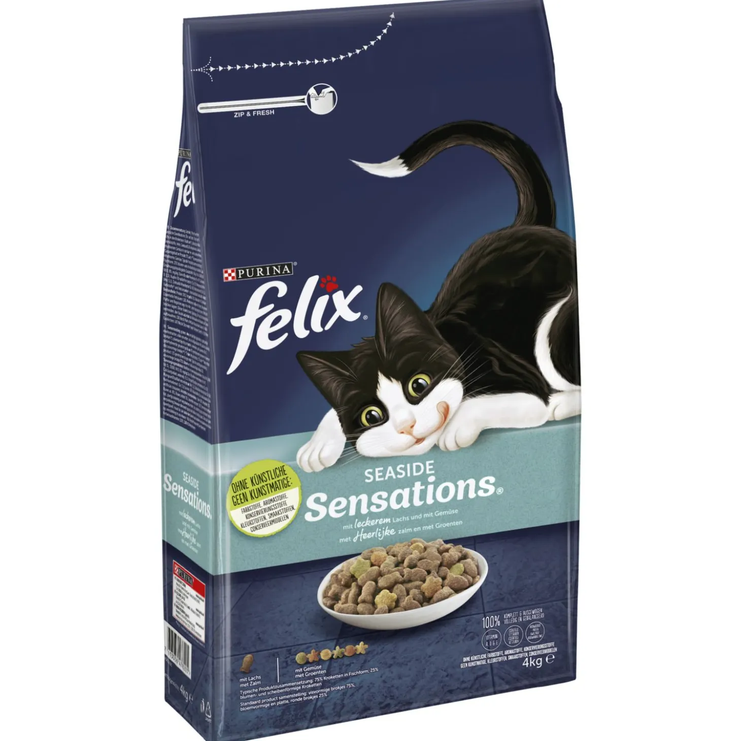 Felix Vis Sensations - Kattenvoer - 4 kg