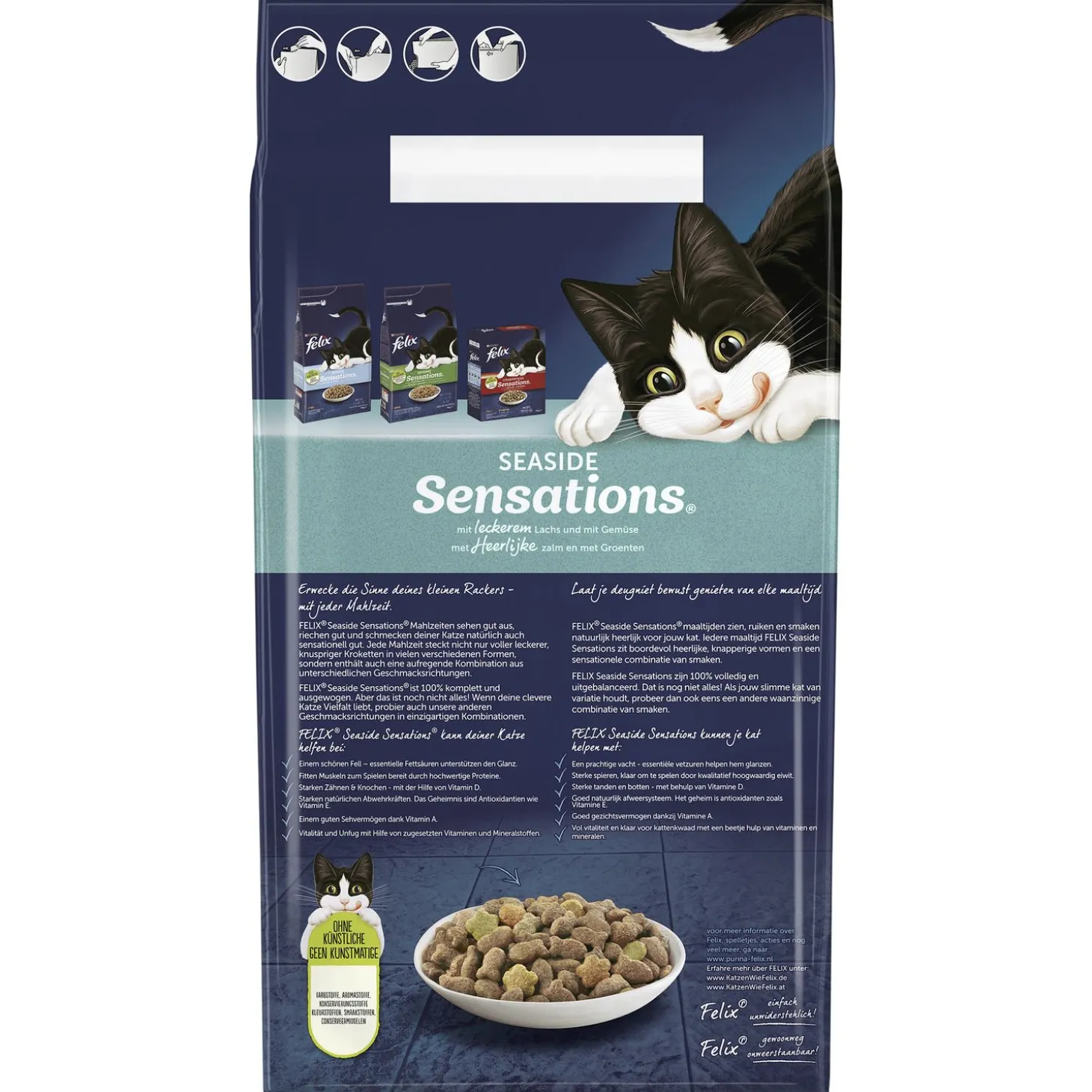 Felix Vis Sensations - Kattenvoer - 4 kg
