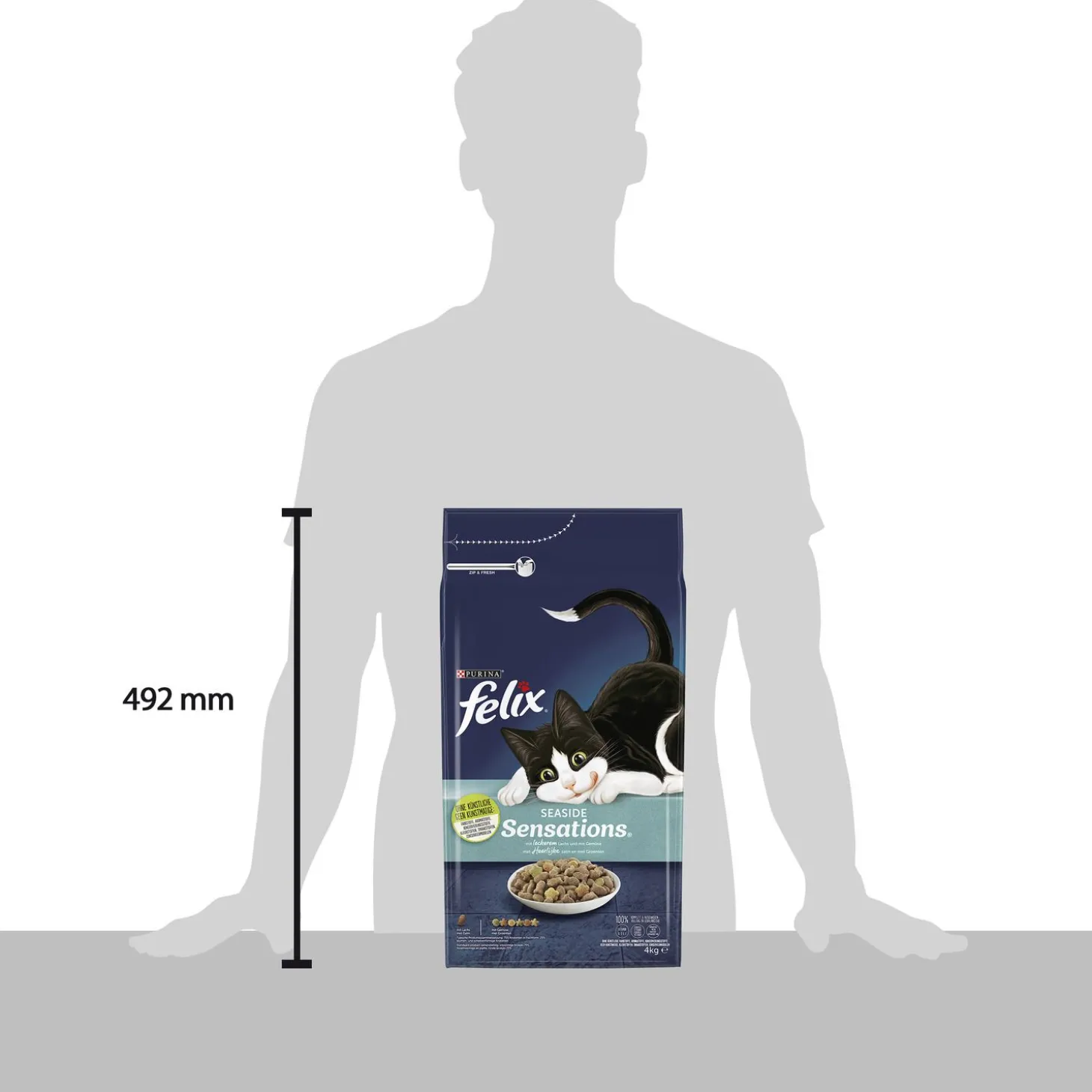 Felix Vis Sensations - Kattenvoer - 4 kg