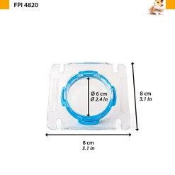 Ferplast Afsluitdeur Fpi 4820 - Dierenverblijf - 9.5x3x8 cm Assorti
