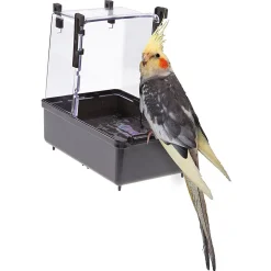 Ferplast Badhuis 101 Valkparkiet - Vogelverblijven - 23.5x15.5x24 cm Assorti