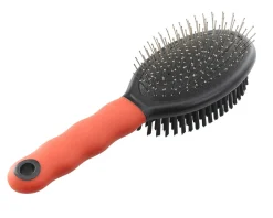 Ferplast Borstel Ovaal Klein Rood&Zwart - Hondenvachtborstel